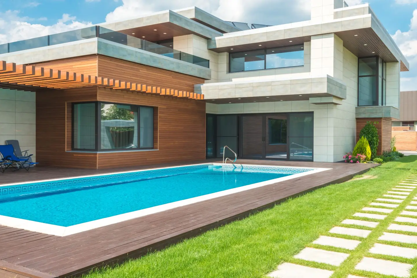 Swimming pool built in Burroway, NSW